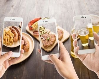 Какую еду фотографируют чаще всего