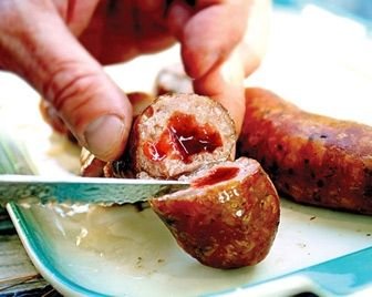 Сосиски со сладкой начинкой
