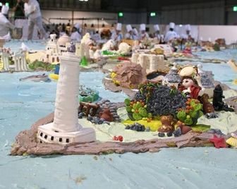 В Италии испекли торт весом больше тонны